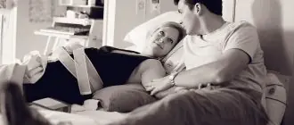 Сорокалетняя беременная женщина