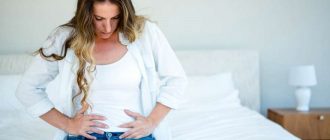 Вздутие живота у беременной на ранних сроках