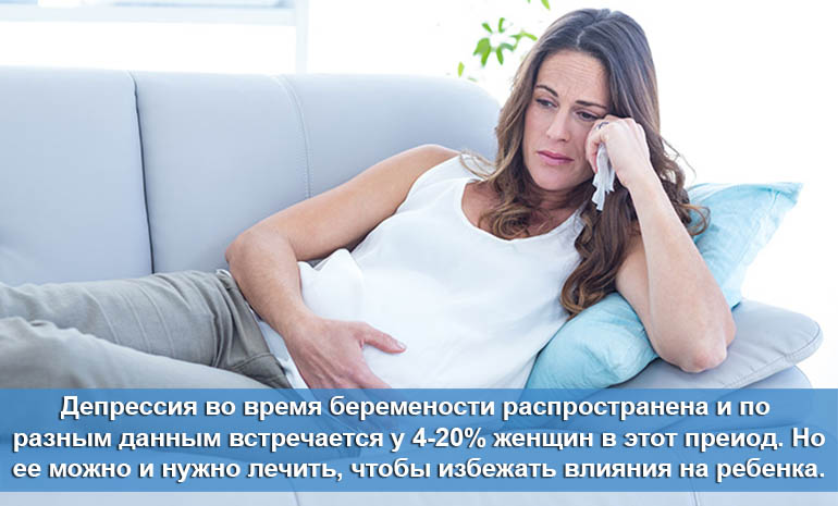 Депрессия во время беременности
